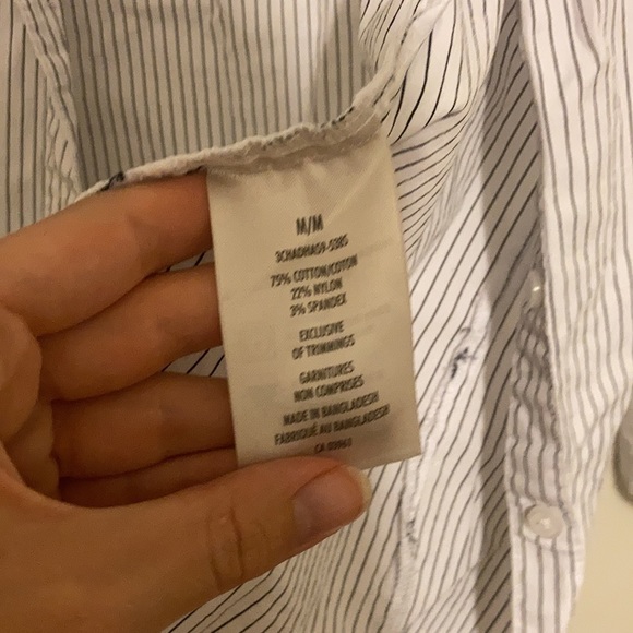 Denver Hayes Pinstripe Button Down - Picture 3 of 4